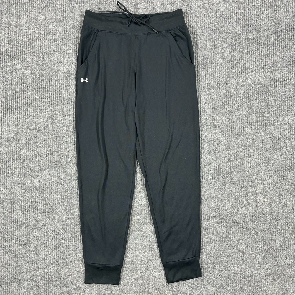 Under Armour Heatgear Jogger Pants Men's XS Black Athletic Training Sweatpants
